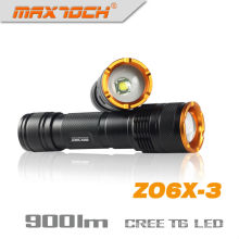 Maxtoch-ZO6X-3 Light Zoom Dimmer LED Taschenlampe Cree T6 mit Schwerpunkt